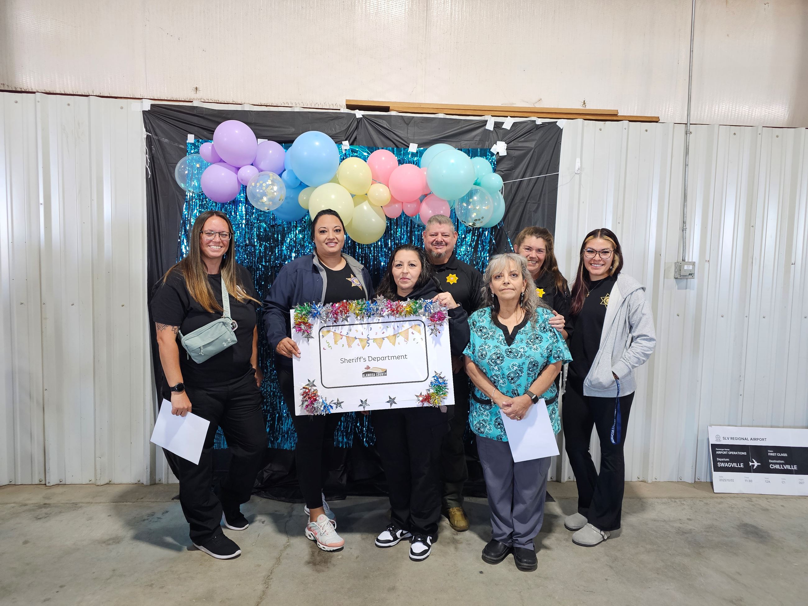 Some of the Sheriffs Department Team