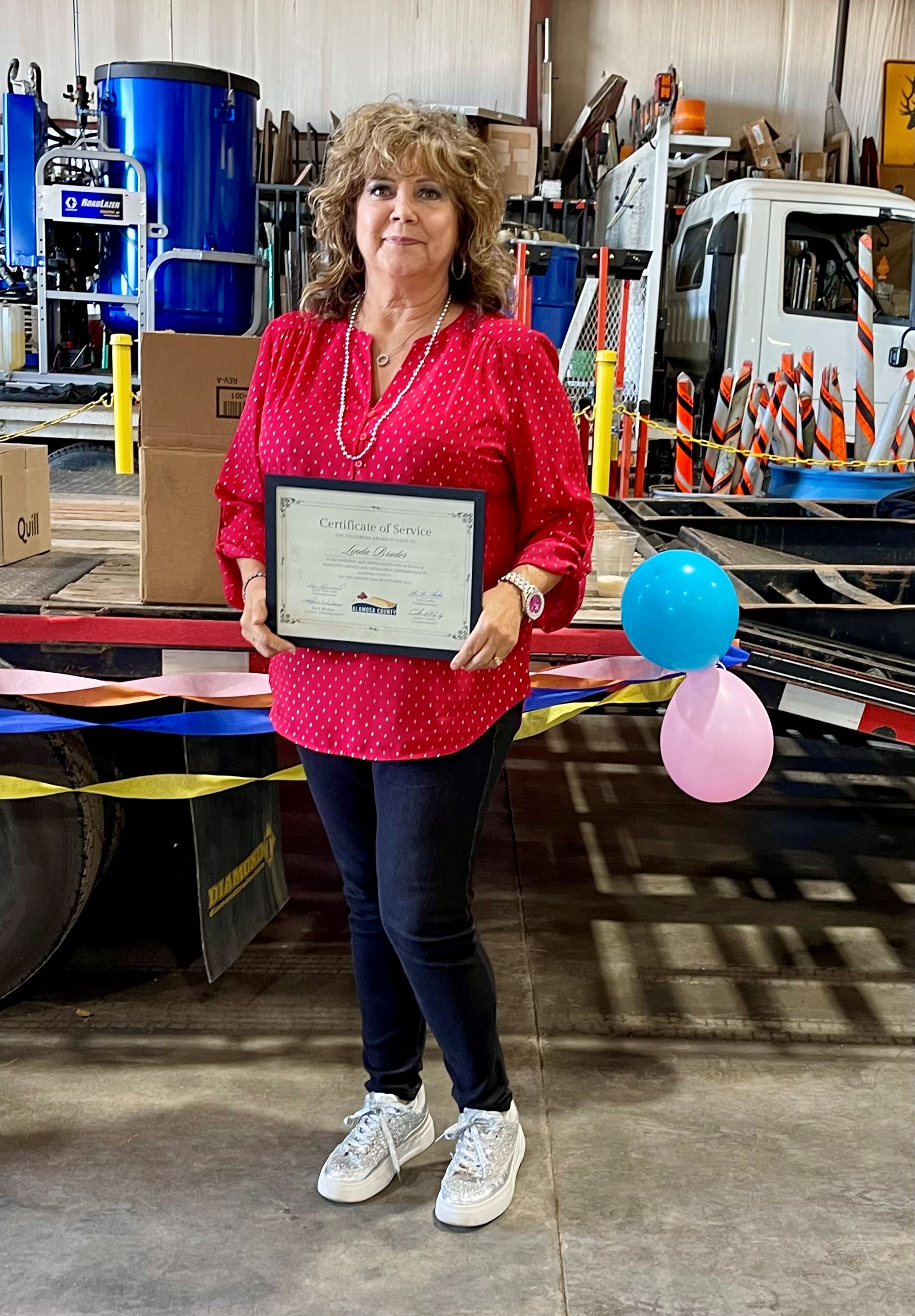 Congratulations Linda!