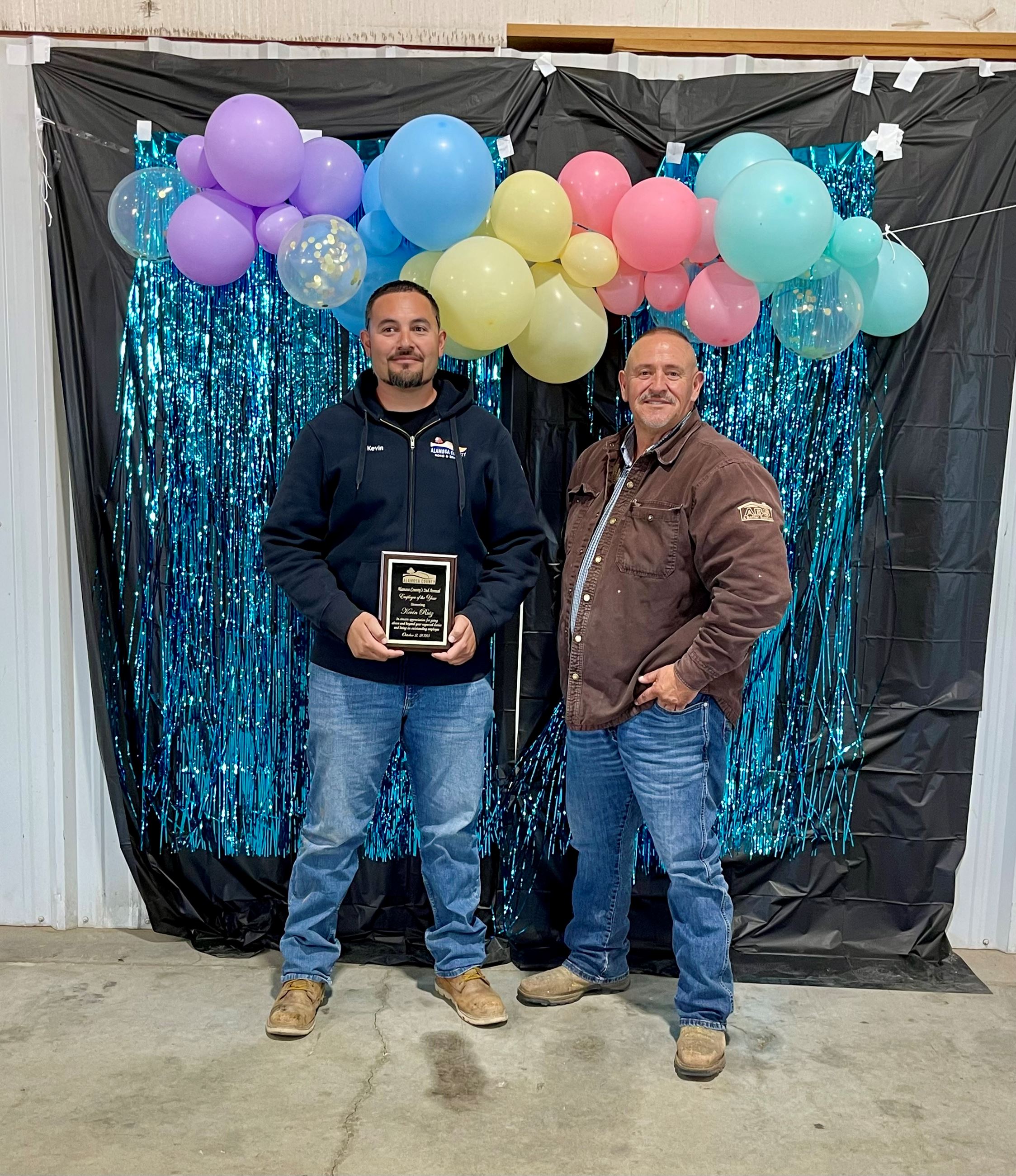 Kevin Ruiz, Employee of the Year & Ron Medina