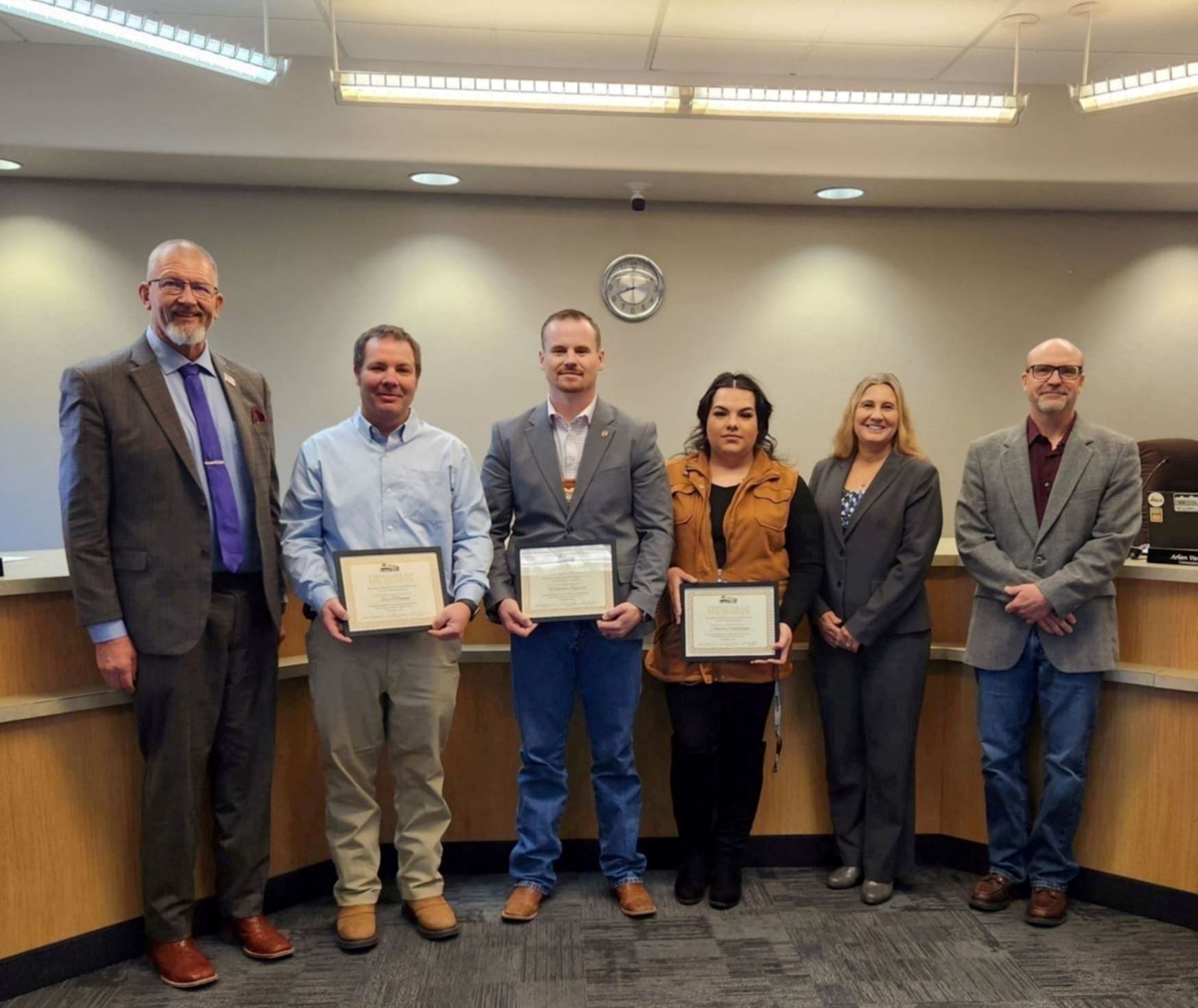 Commissioners and Employees of the Quarter